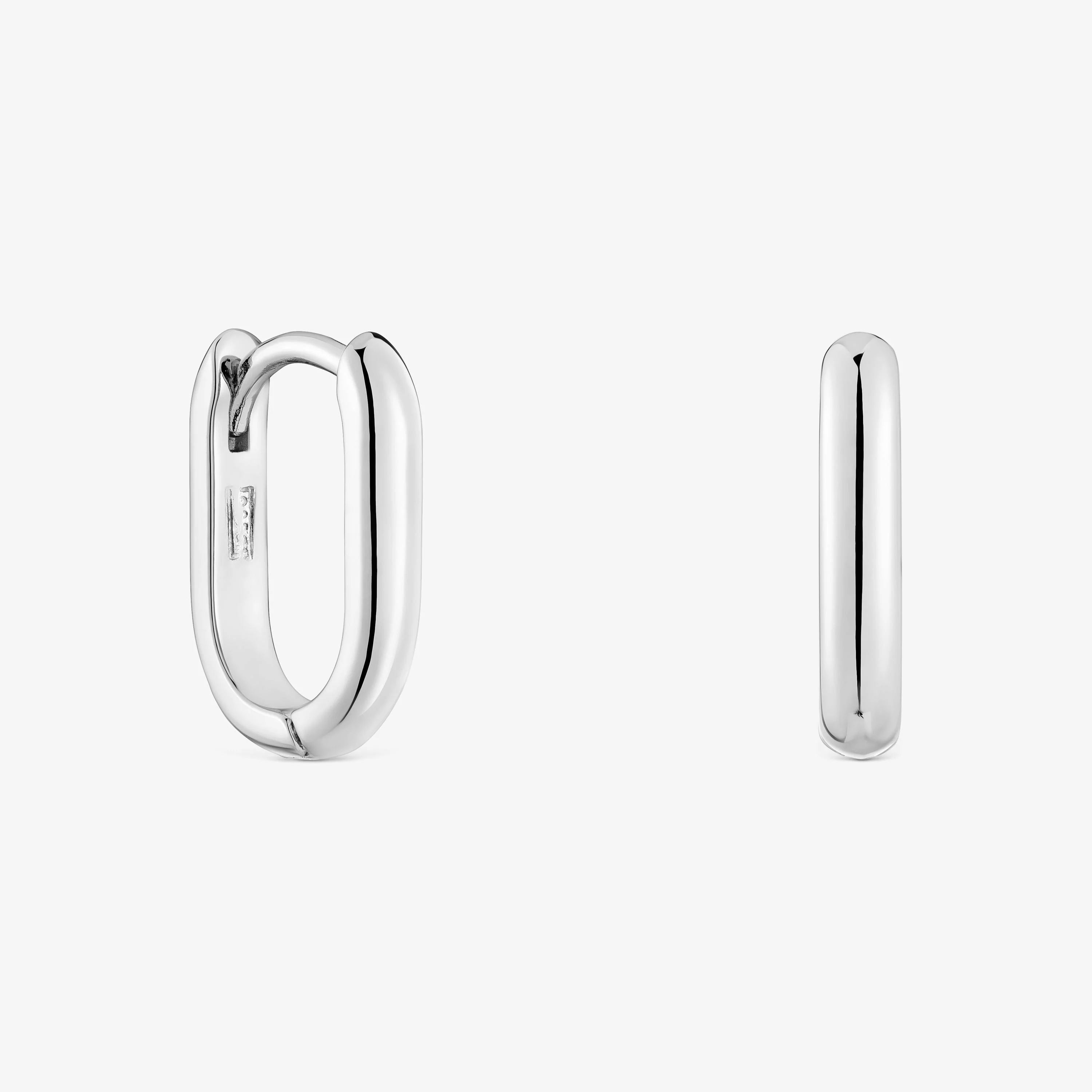 Short 12 mm silver Hoop earrings TOUS Basics - 1