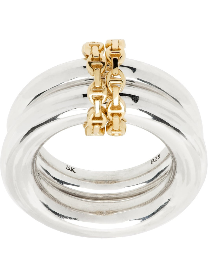 Spinelli Kilcollin Silver & Gold HOORSENBUHS Edition Virgo Hb Ring outlook