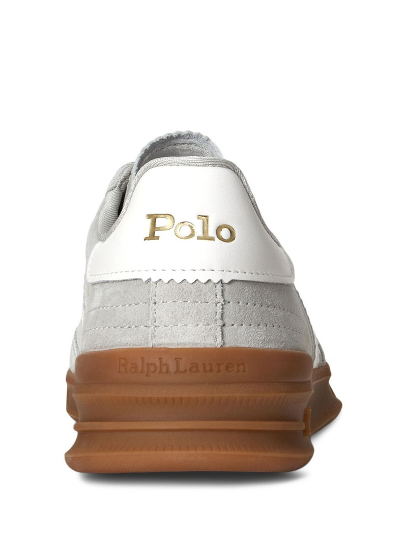 leather panelled sneakers 3