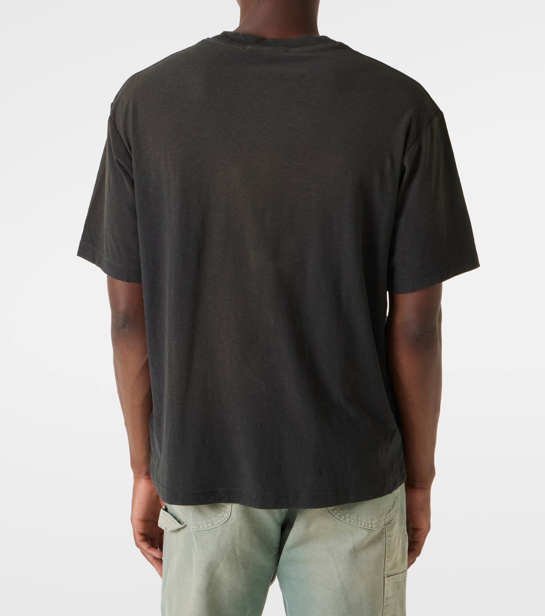 Logo-print cotton-blend T-shirt - 4
