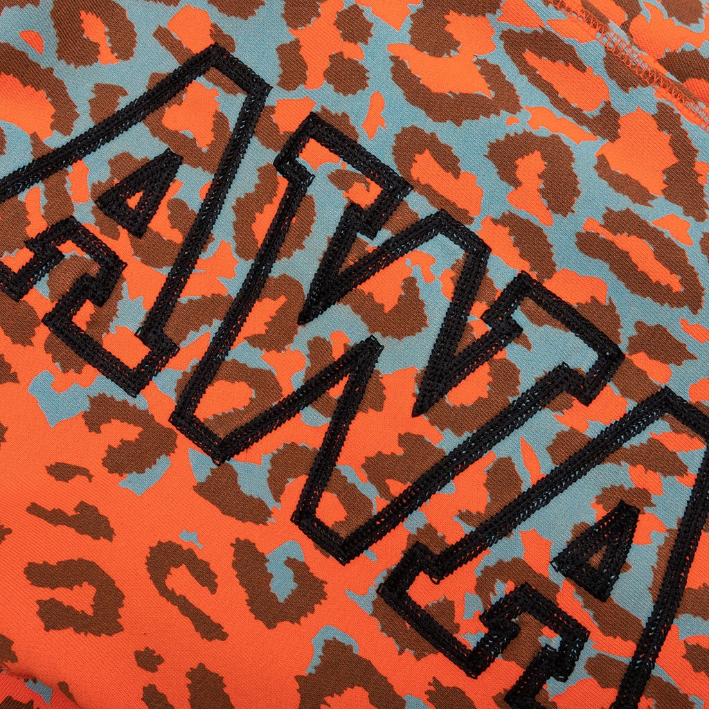 AWAKE BLOCK LOGO SWEATPANT - PRINTED LEOPARD - 3