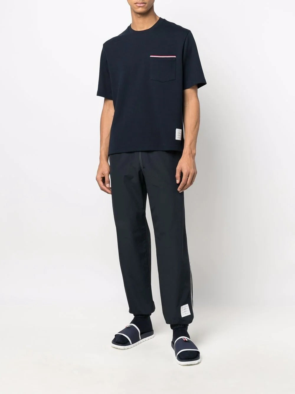 Oversized Short Sleeve Pocket Tee - 2