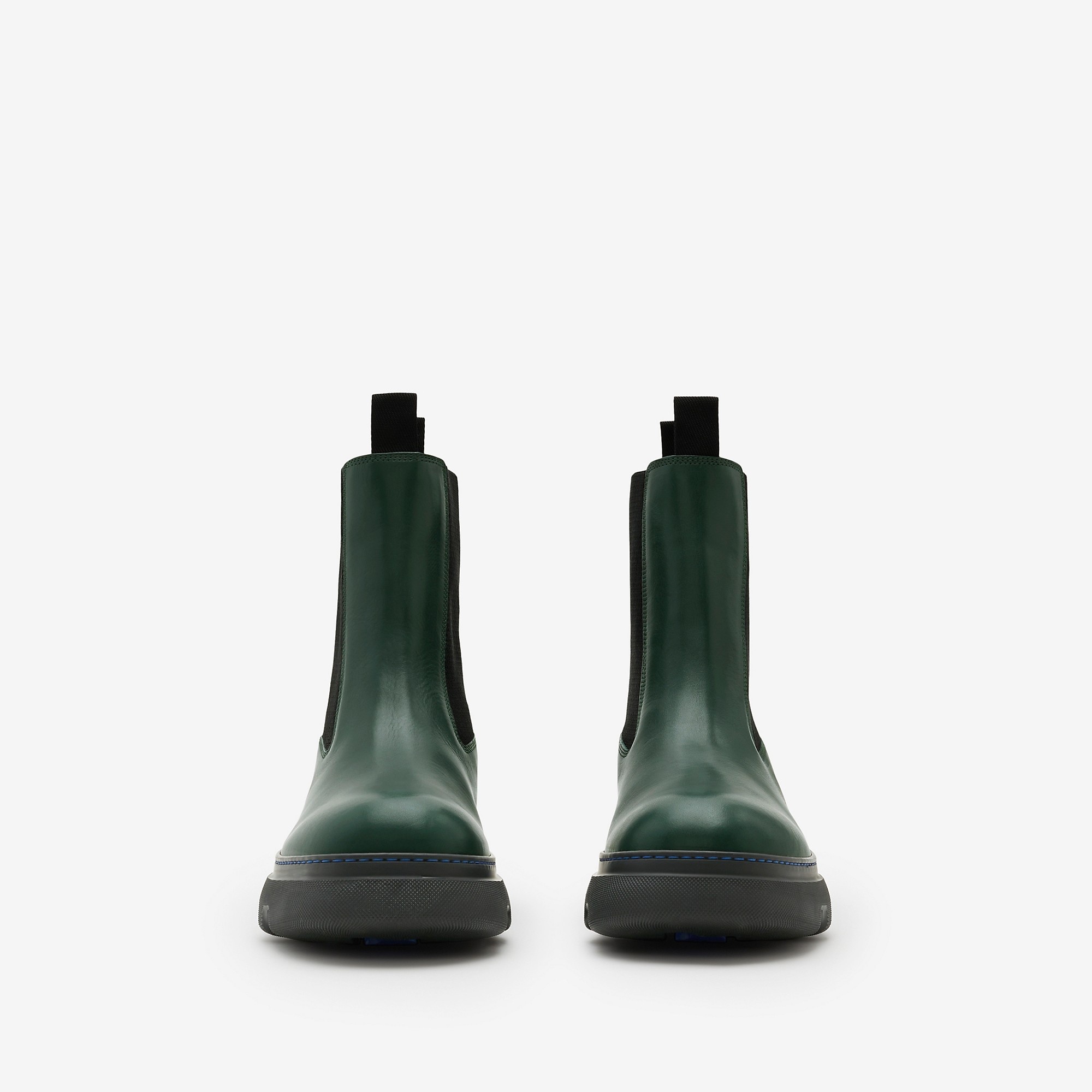 Leather Creeper Chelsea Boots - 2