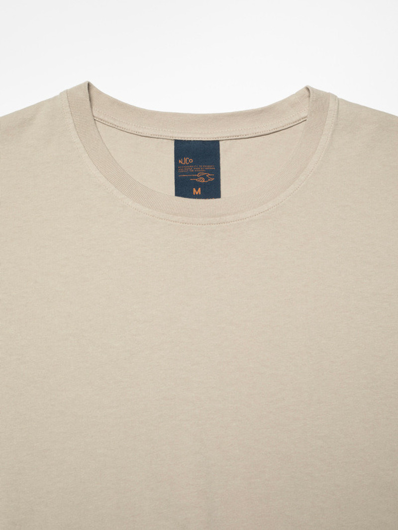 Nudie Jeans Uno Everyday T-Shirt Sand outlook