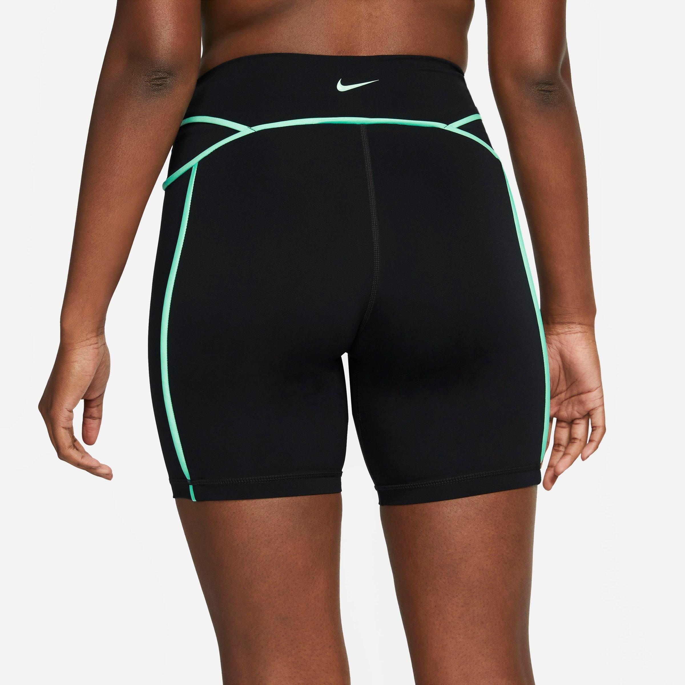 WOMEN'S NIKE PRO DRI-FIT MEMBERSHIP MID-RISE 7-INCH SHORTS - 2