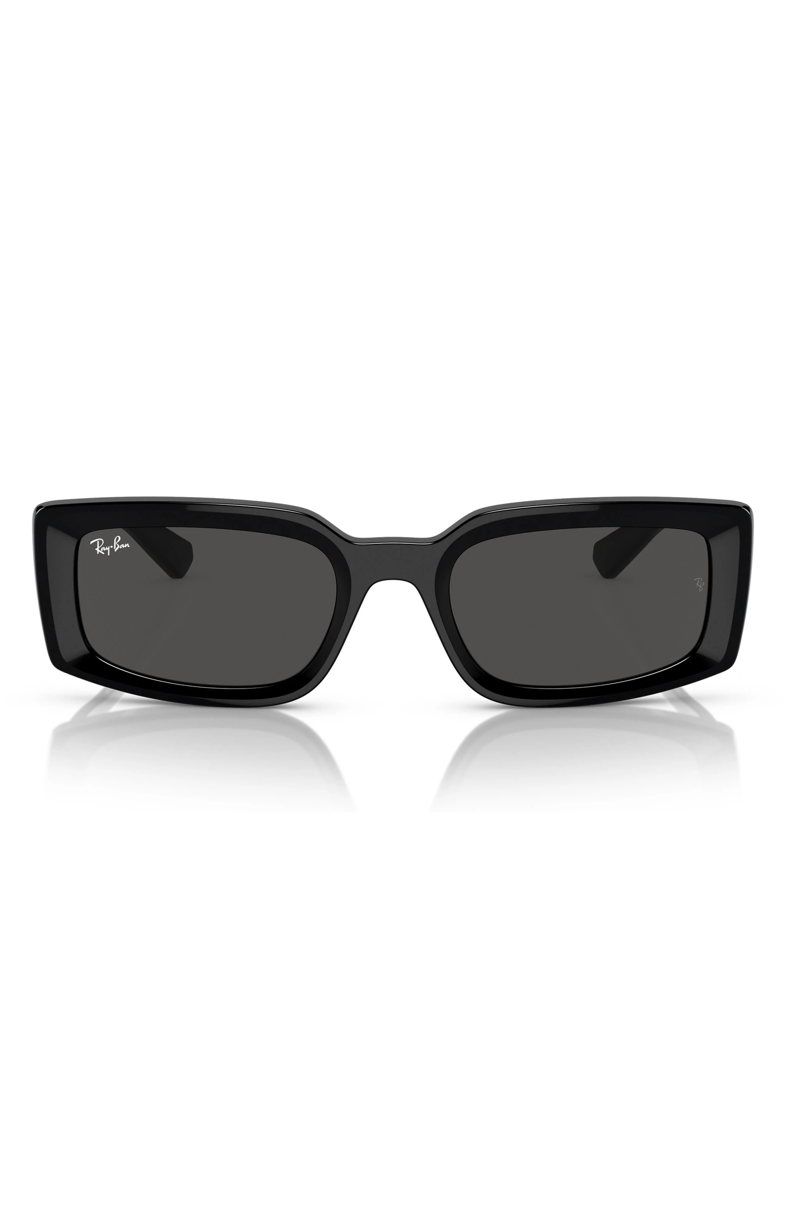 Ray-Ban Kiliane 54mm Pillow Sunglasses in Black /Dark Grey at Nordstrom - 1