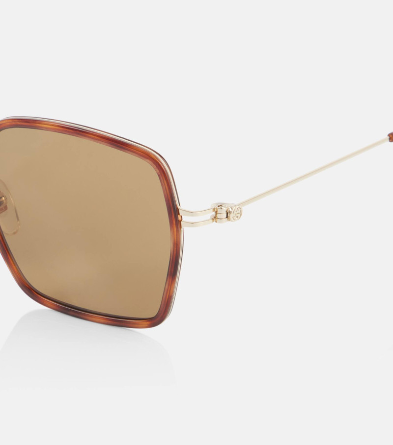 GUCCI Logo square sunglasses outlook