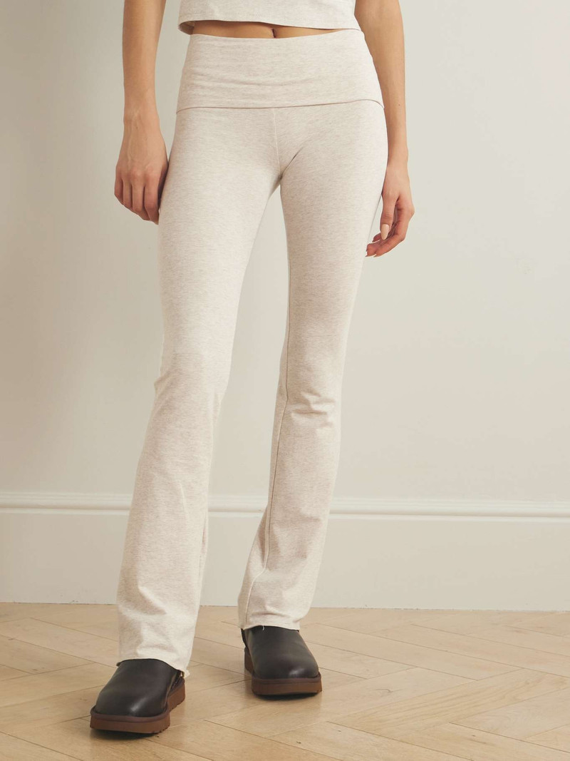 SKIMS 소프트 라운지 폴더 바지 - Neutral Beige outlook