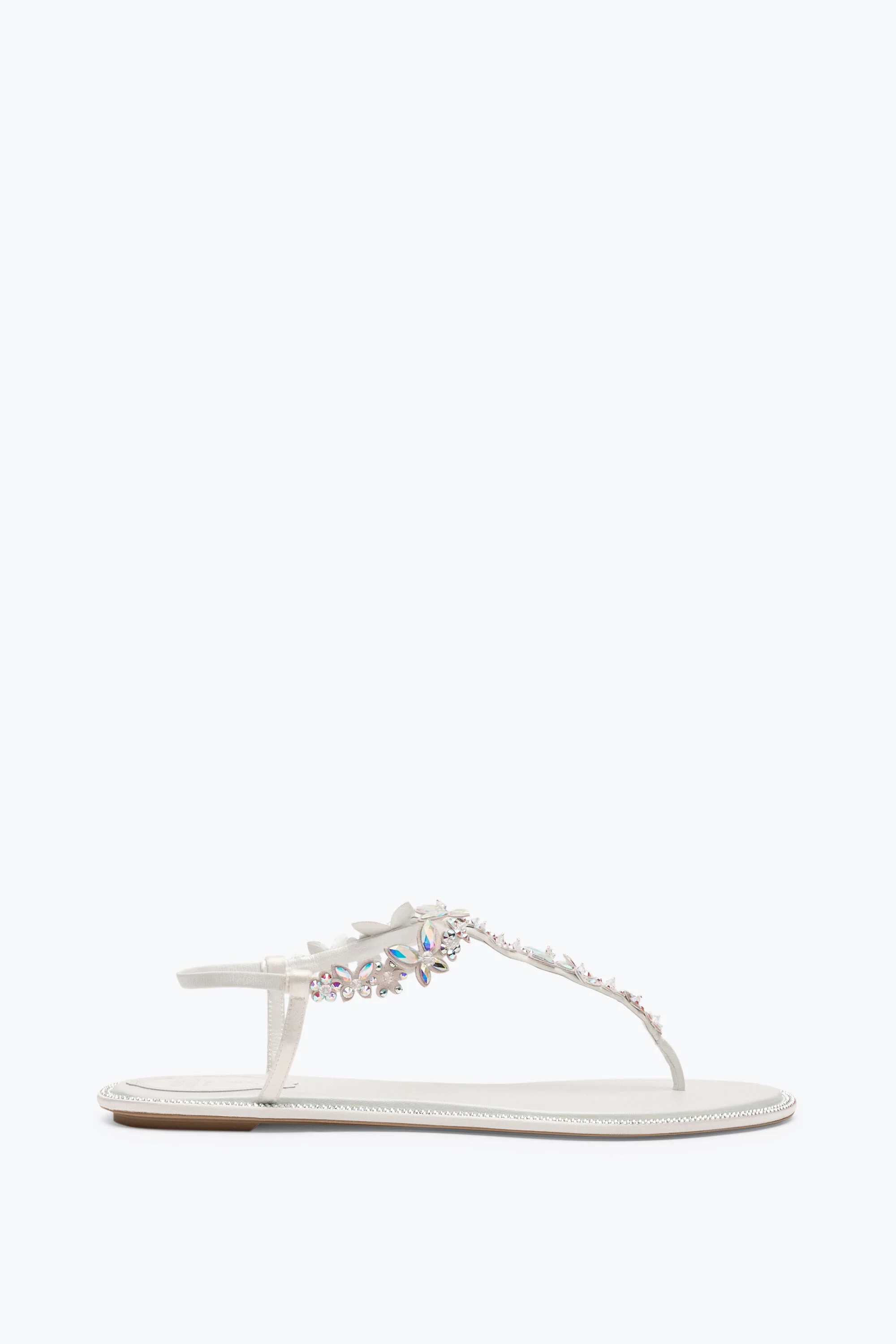 EDEN IVORY THONG SANDAL 10 - 1
