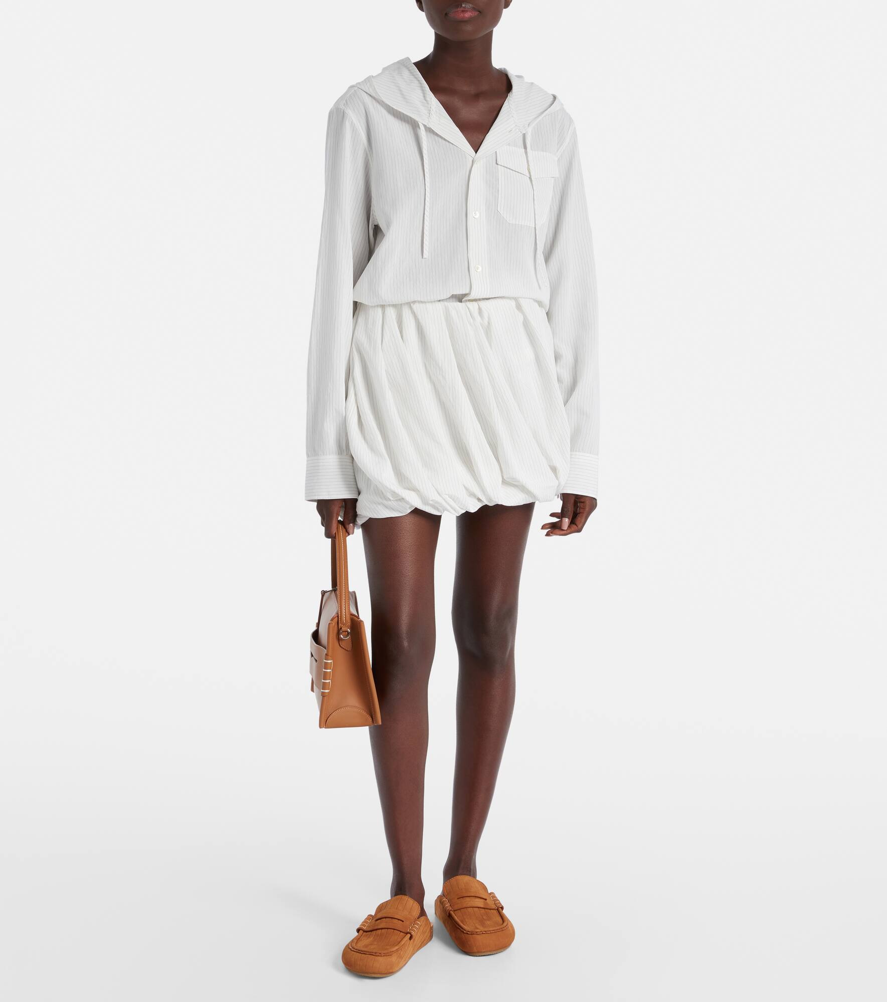 Stitch suede mules - 3