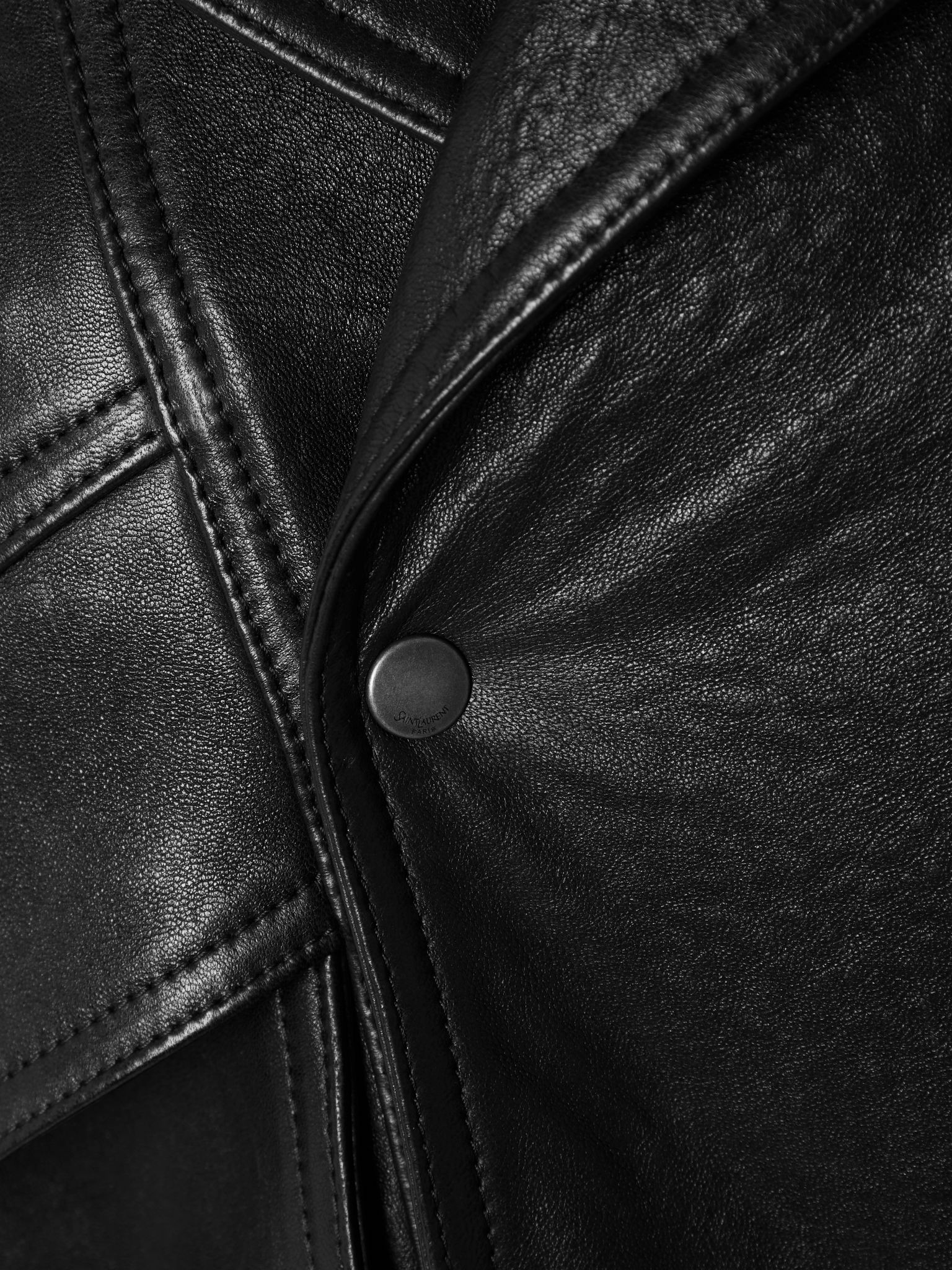Leather jacket Black - 5