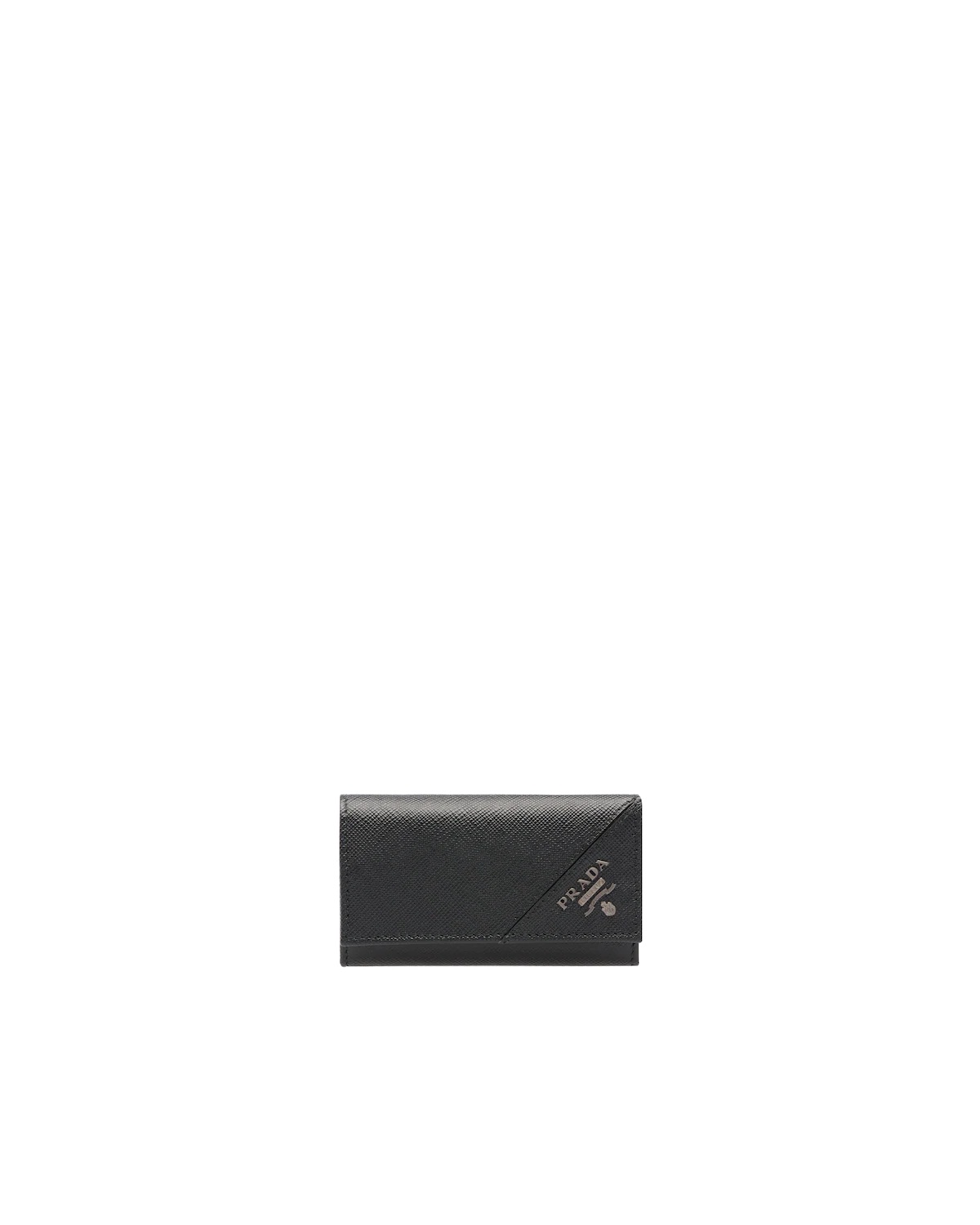 Saffiano Leather Keychain - 1