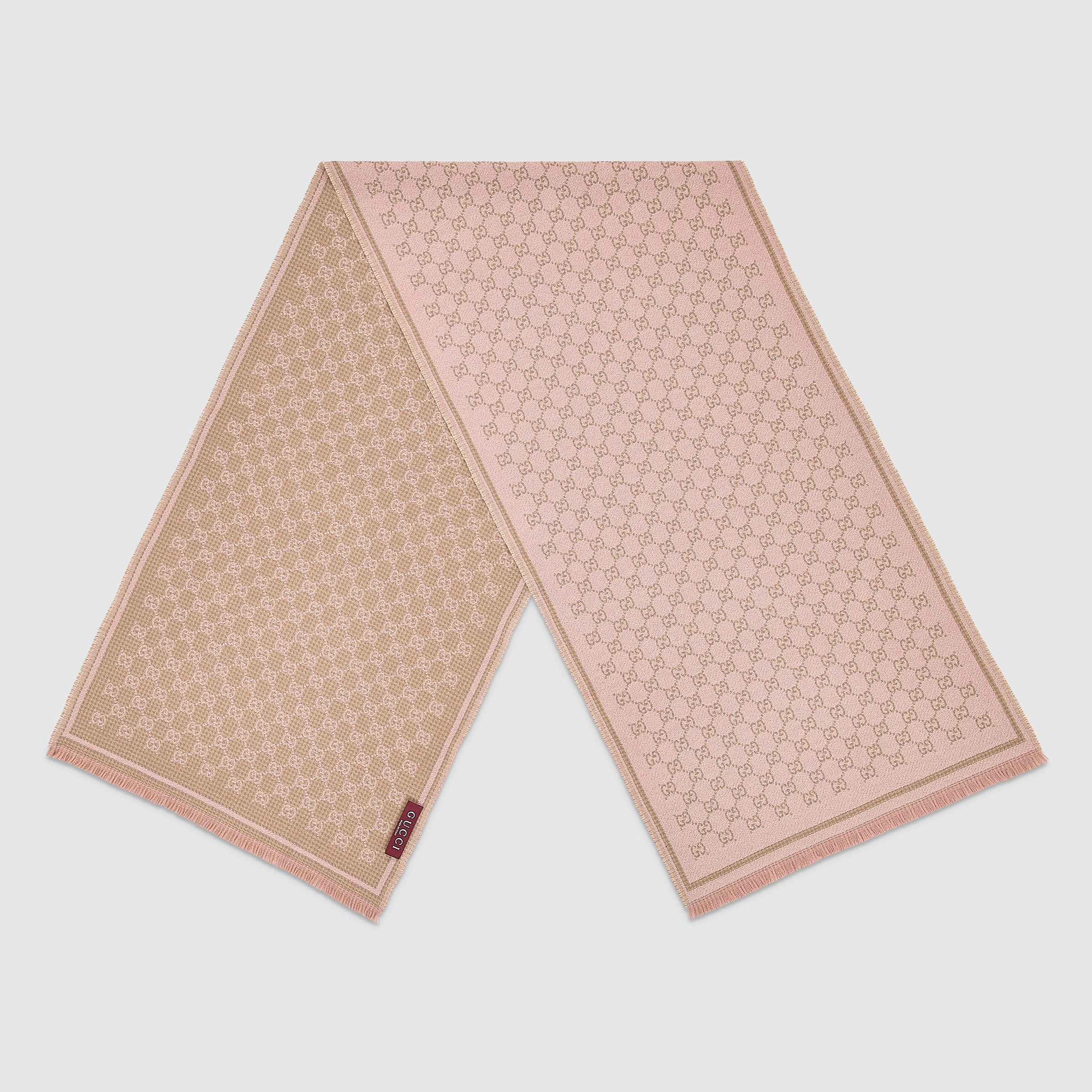 GG wool scarf - 2