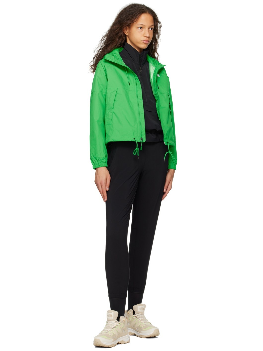 Green Antora Rain Jacket - 4