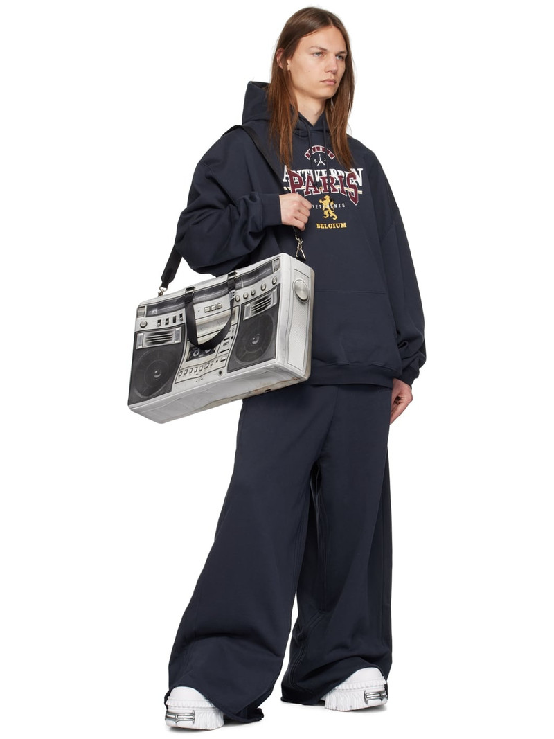 VETEMENTS 로고 자수 hoodie outlook
