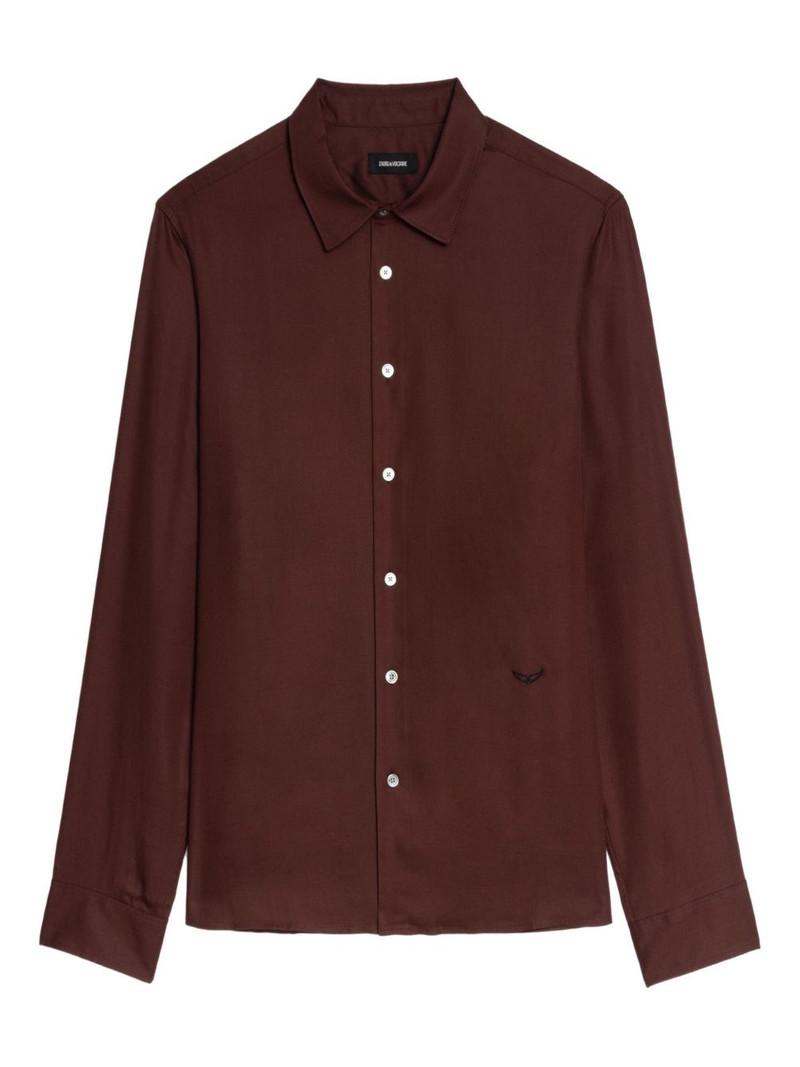 embroidered long-sleeve shirt 1