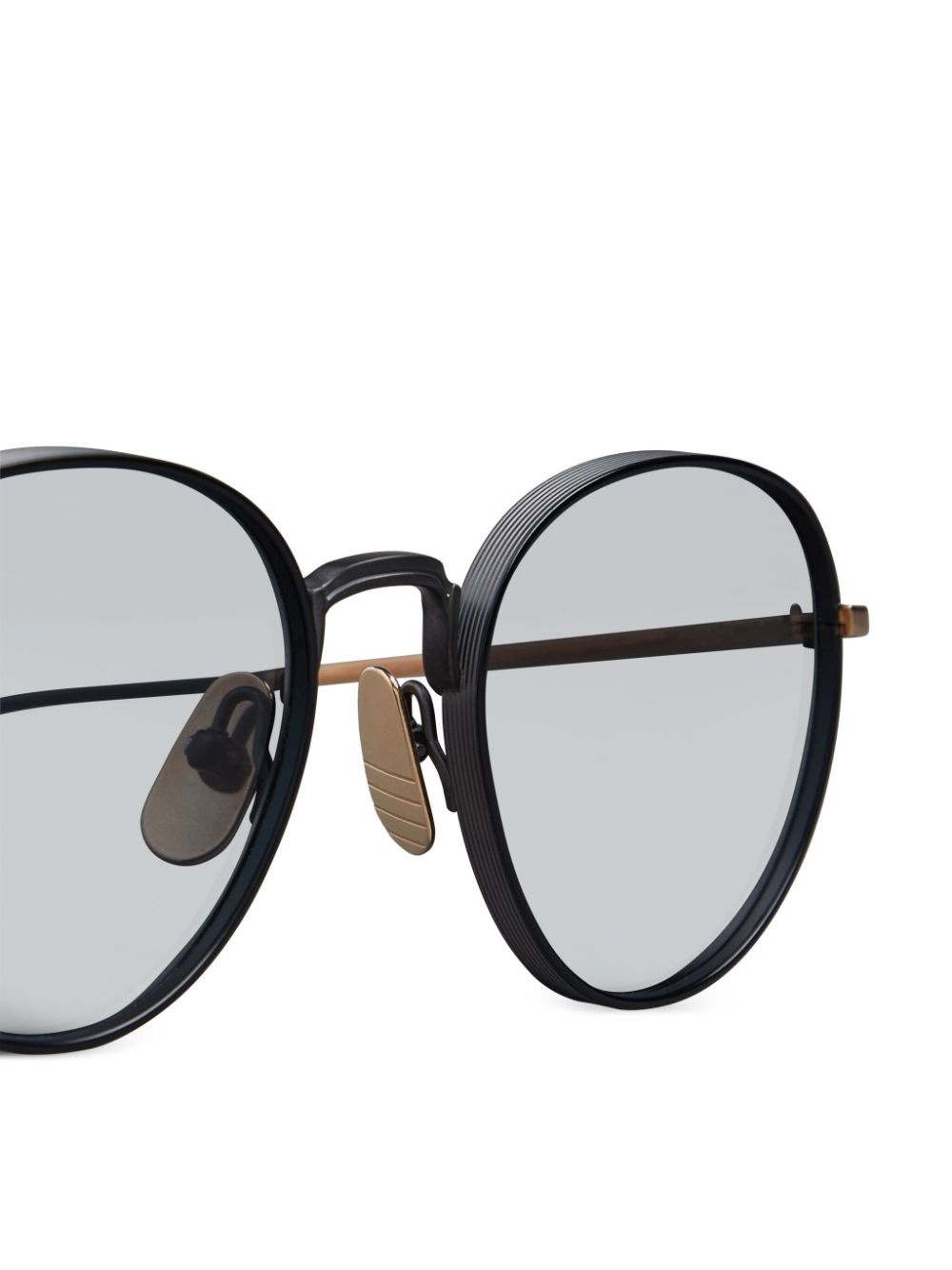 round-frame tinted sunglasses - 3