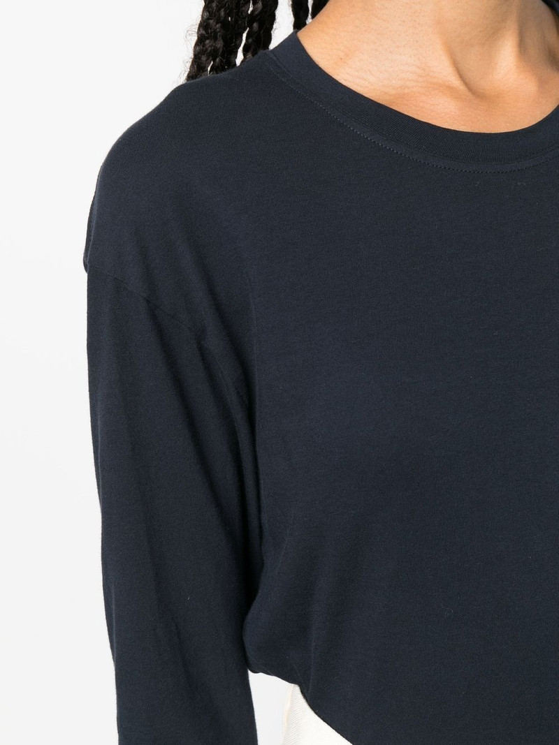 long-sleeve round-neckT-shirt 5