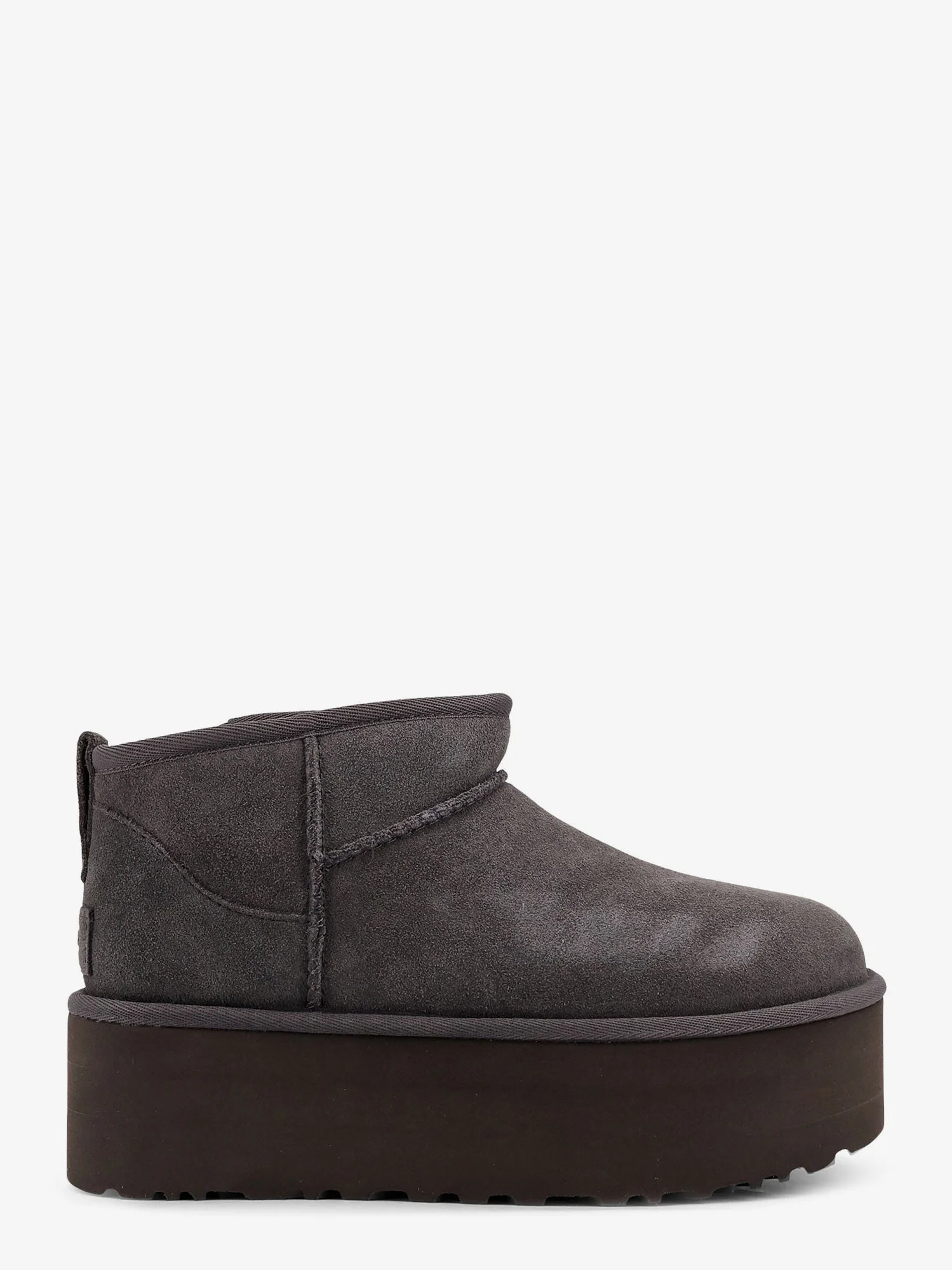 Ugg Classic Ultra Mini Platform Suede Ankle Boots - 1