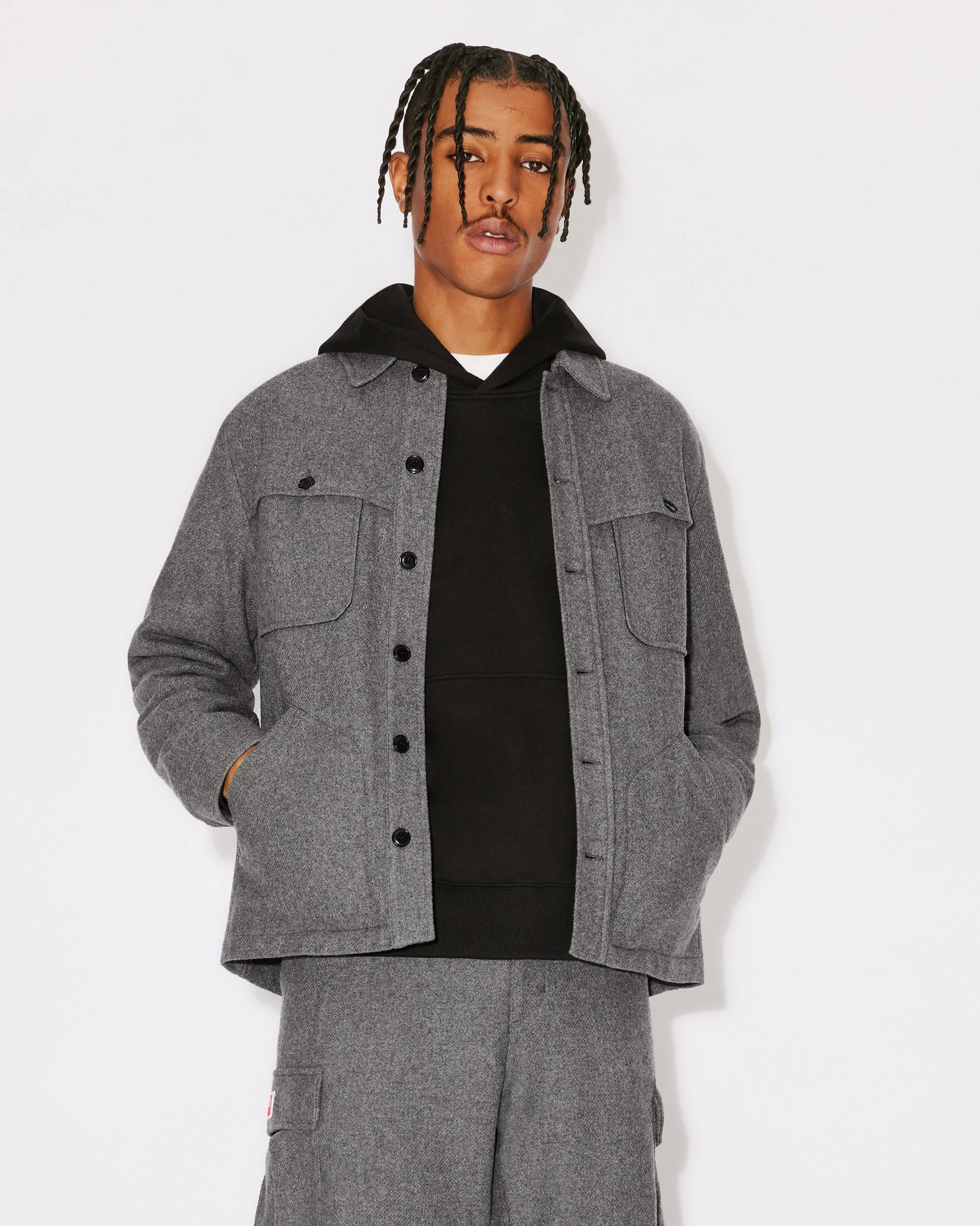 Wool overshirt - 1