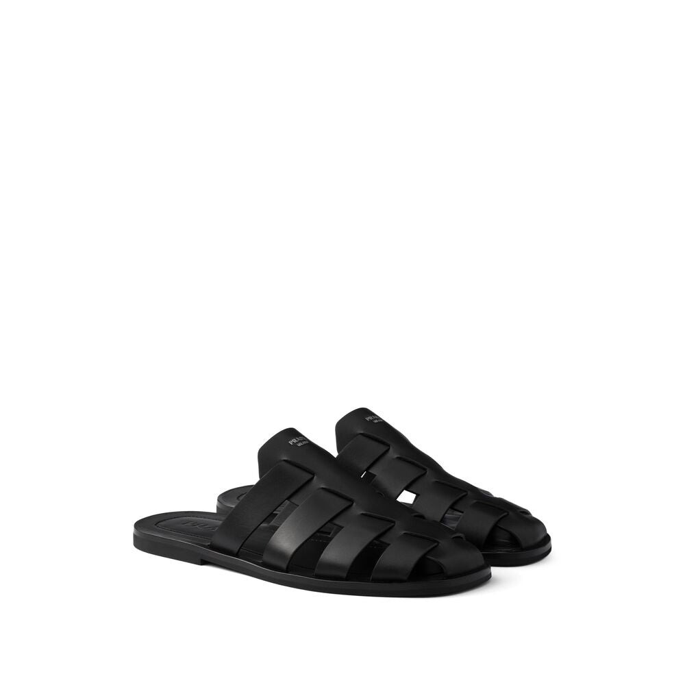 Prada Black Flip-Flops & Slides Men - 6