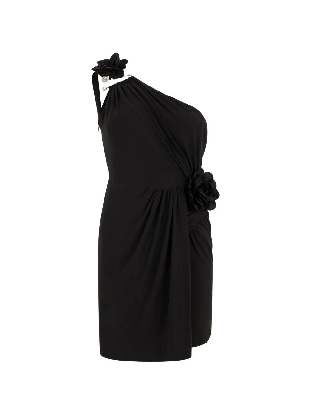 one-shoulder mini dress - 1
