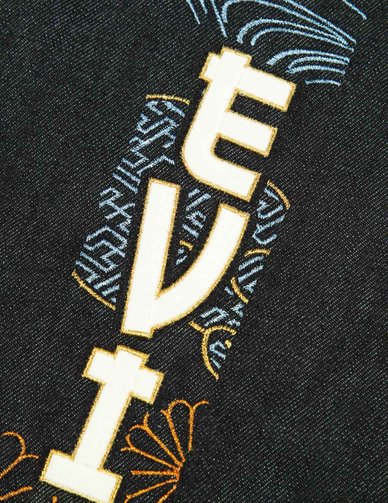 KOMAINU AND JAPANESE-PATTERN DAICOCK CARROT FIT JEANS #2017 10