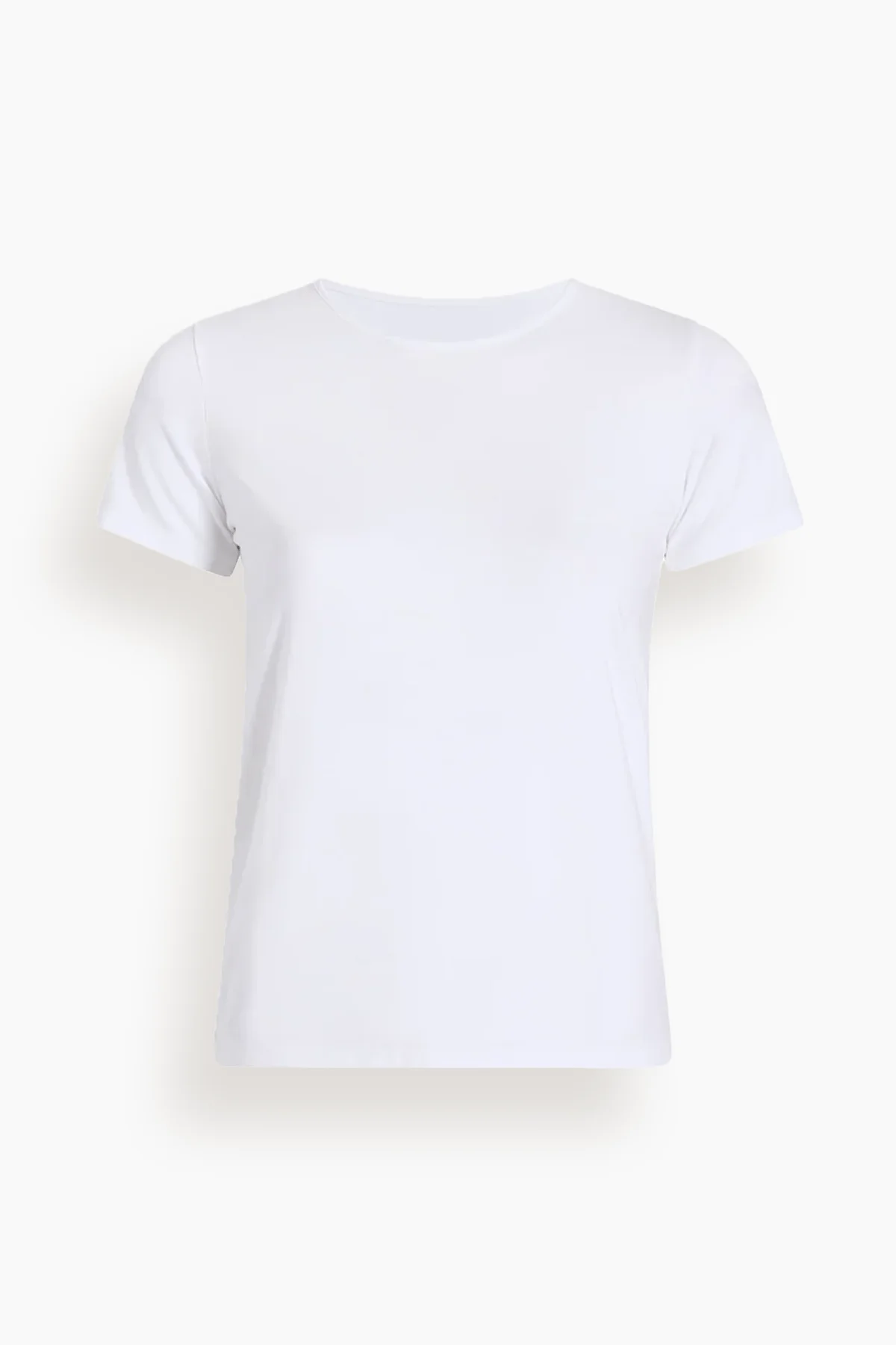 Fitted Tee in White - 1