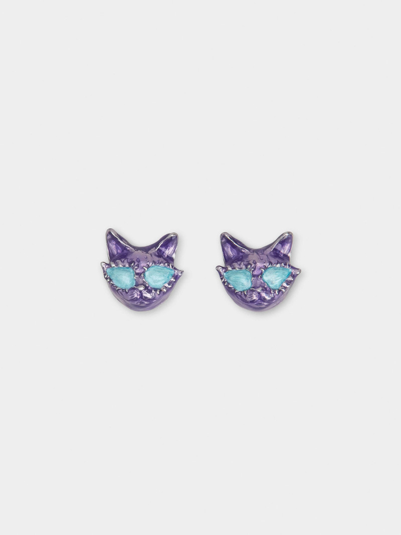 Psychedelicat Earrings in Metal 1