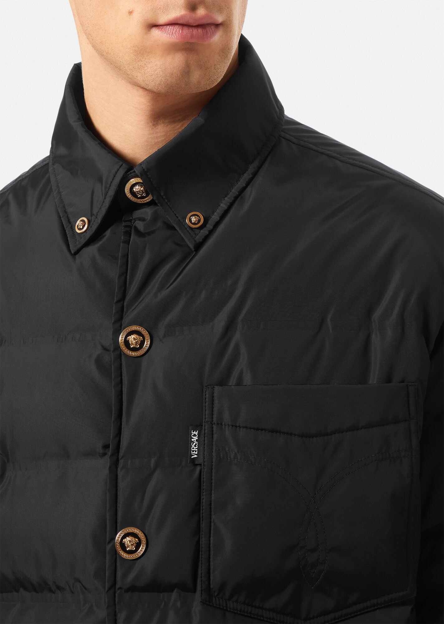 Medusa Blouson Puffer Jacket - 5