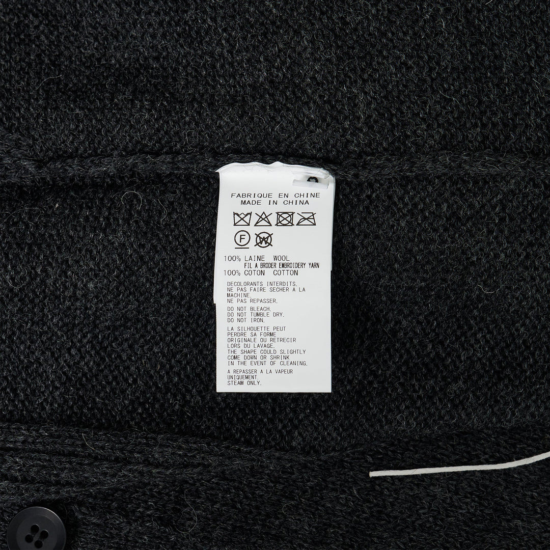 Embroidery V Neck Cardigan - 3