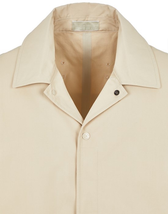 704F1 WEATHERPROOF COTTON CANVAS_ GHOST PIECE BEIGE - 4