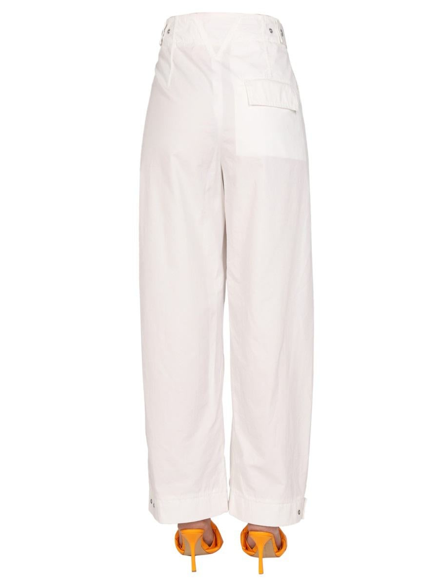 パンツ BOTTEGA VENETA SS22 WIDE LEG PANTS (679434_VA5Y09068) Bottega Veneta Bottega Veneta Wide Leg Pants | baltini