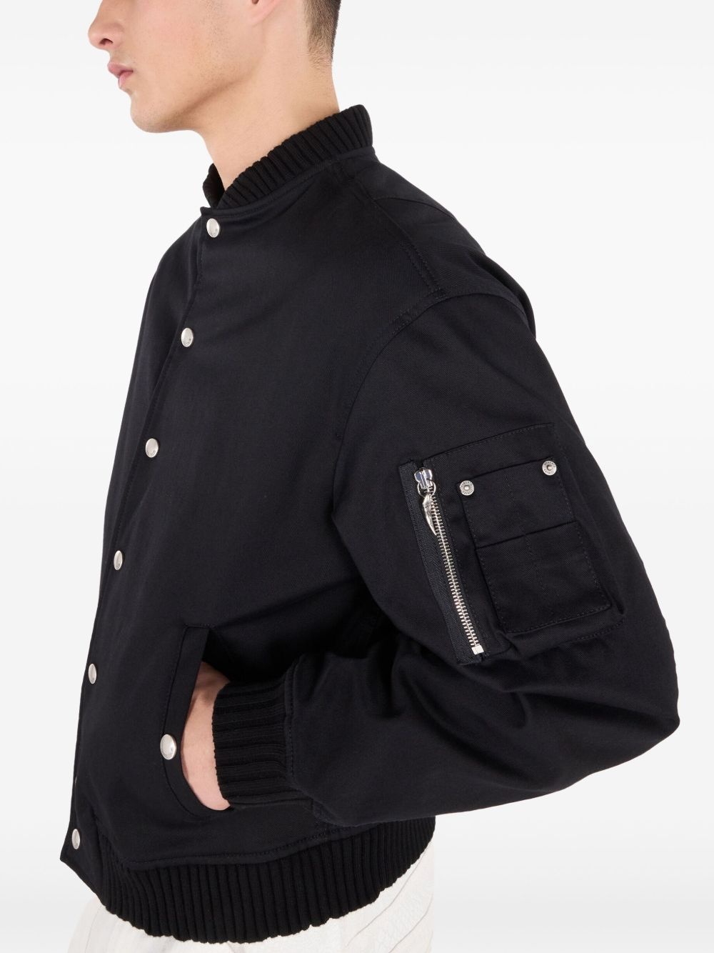 padded bomber jacket - 5