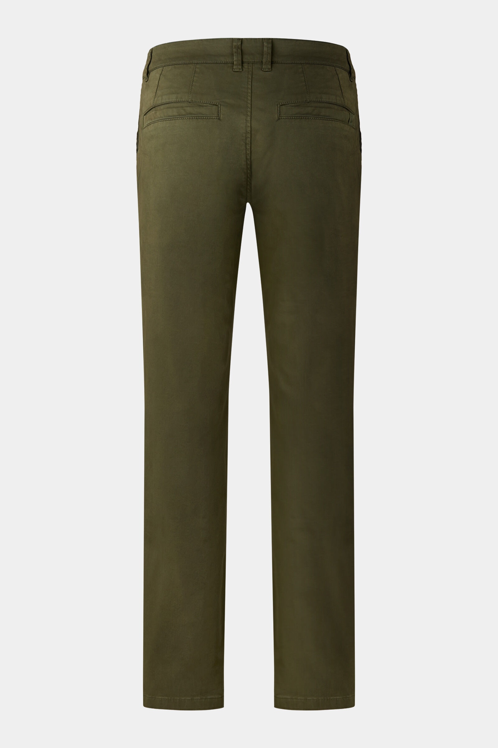 Nik chinos in Olive green - 2