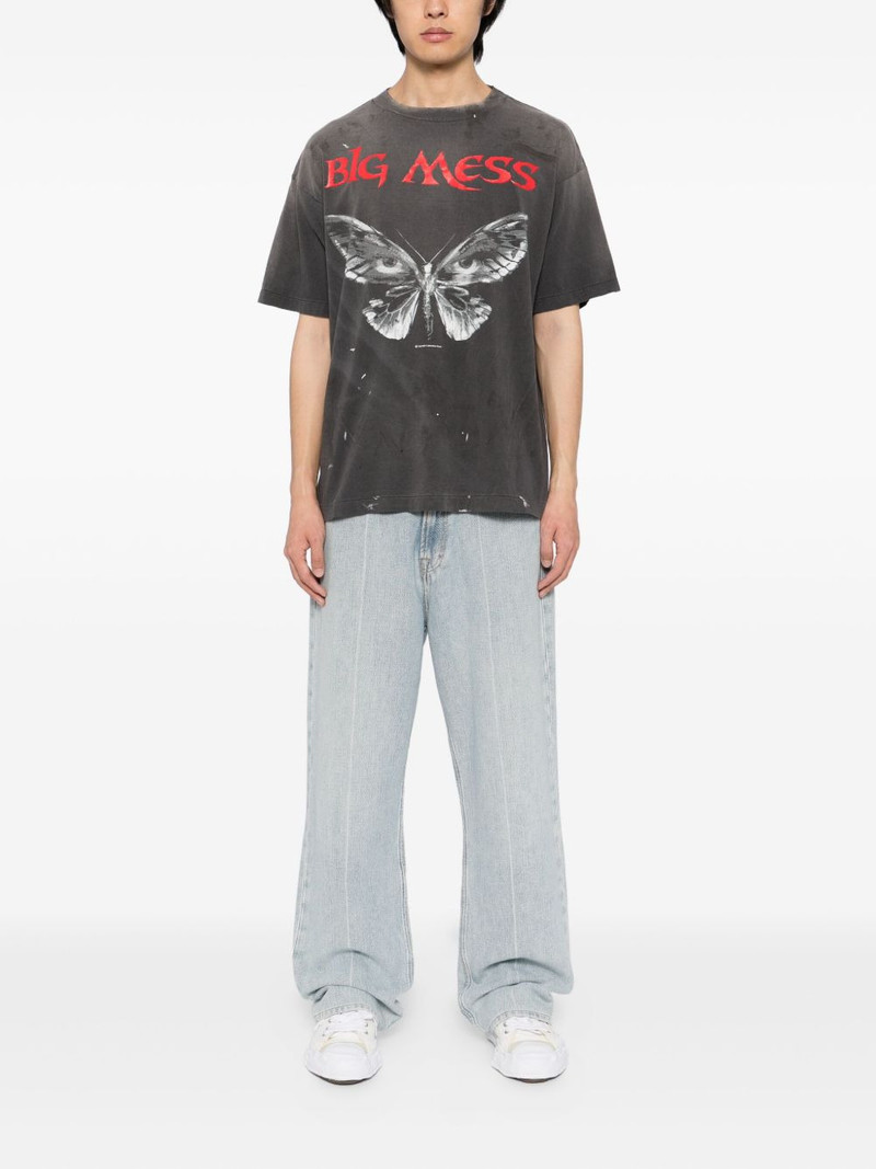 SAINT M×××××× graphic-print T-shirt outlook