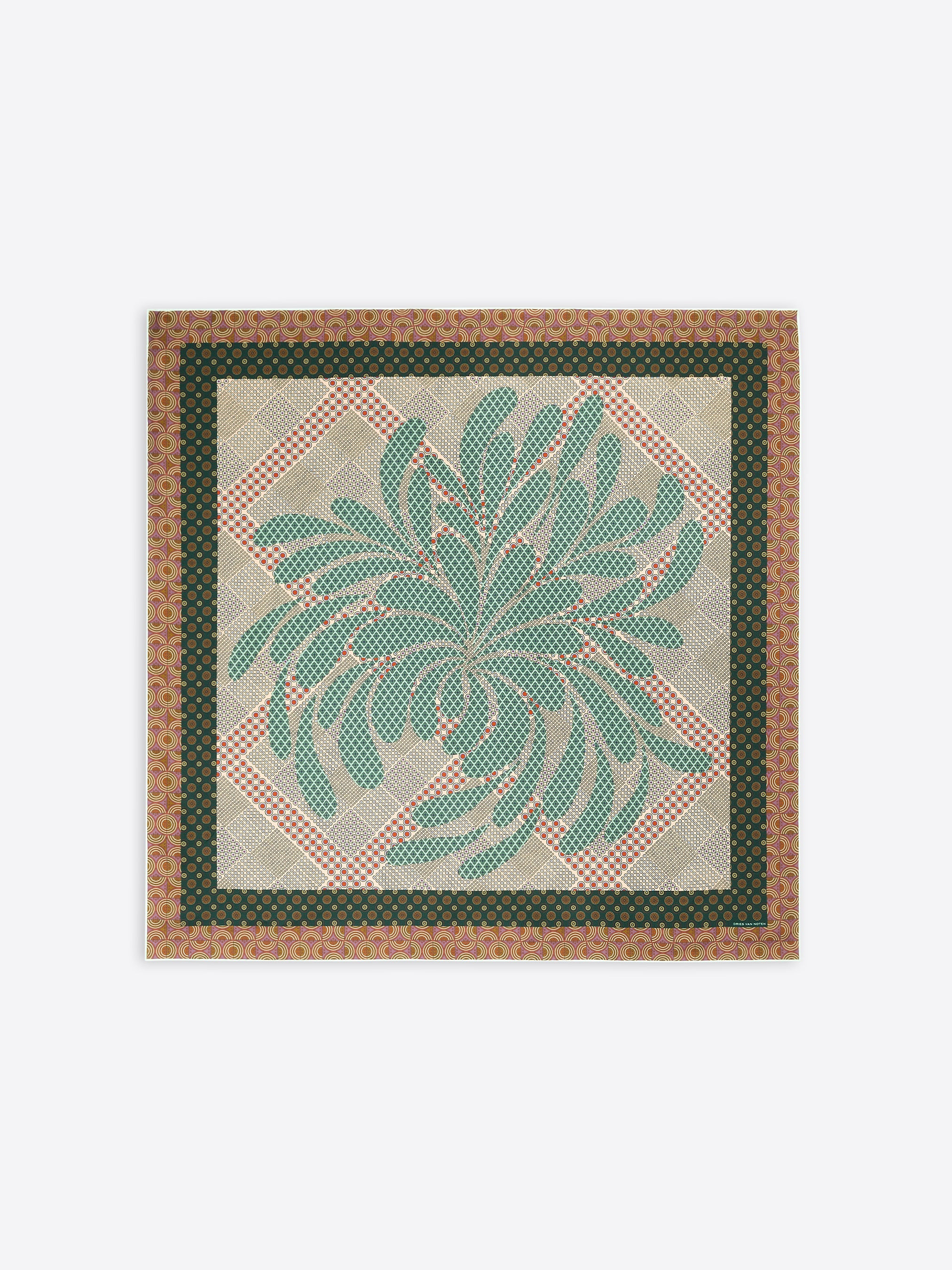 SILK SQUARE SCARF - 2