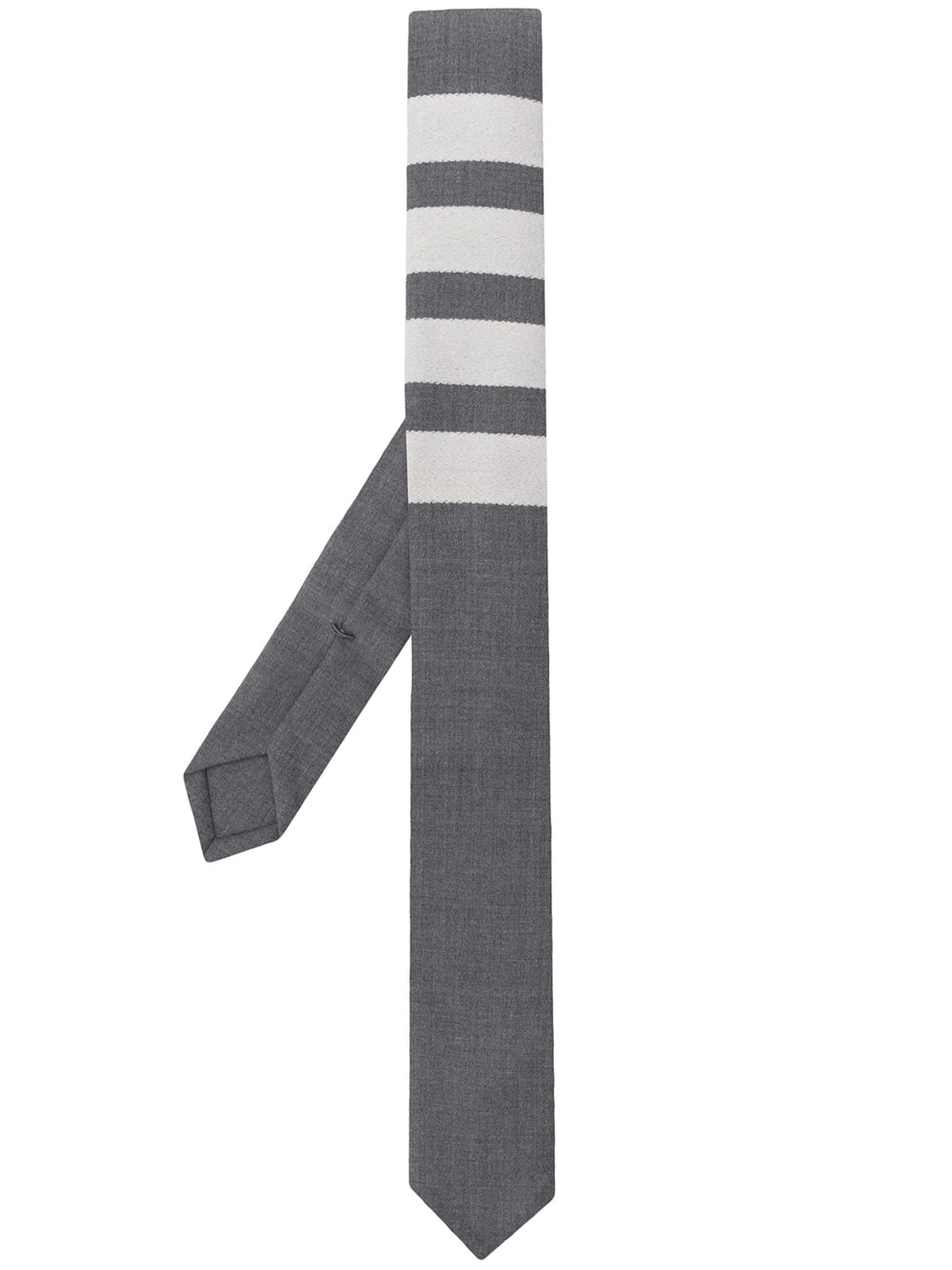 4-bar plain weave tie - 1