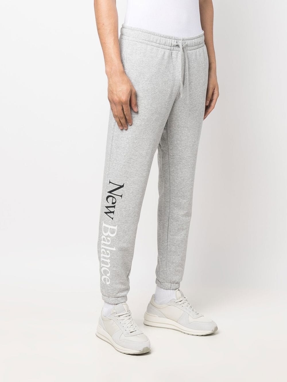 logo-print cotton track pants - 3