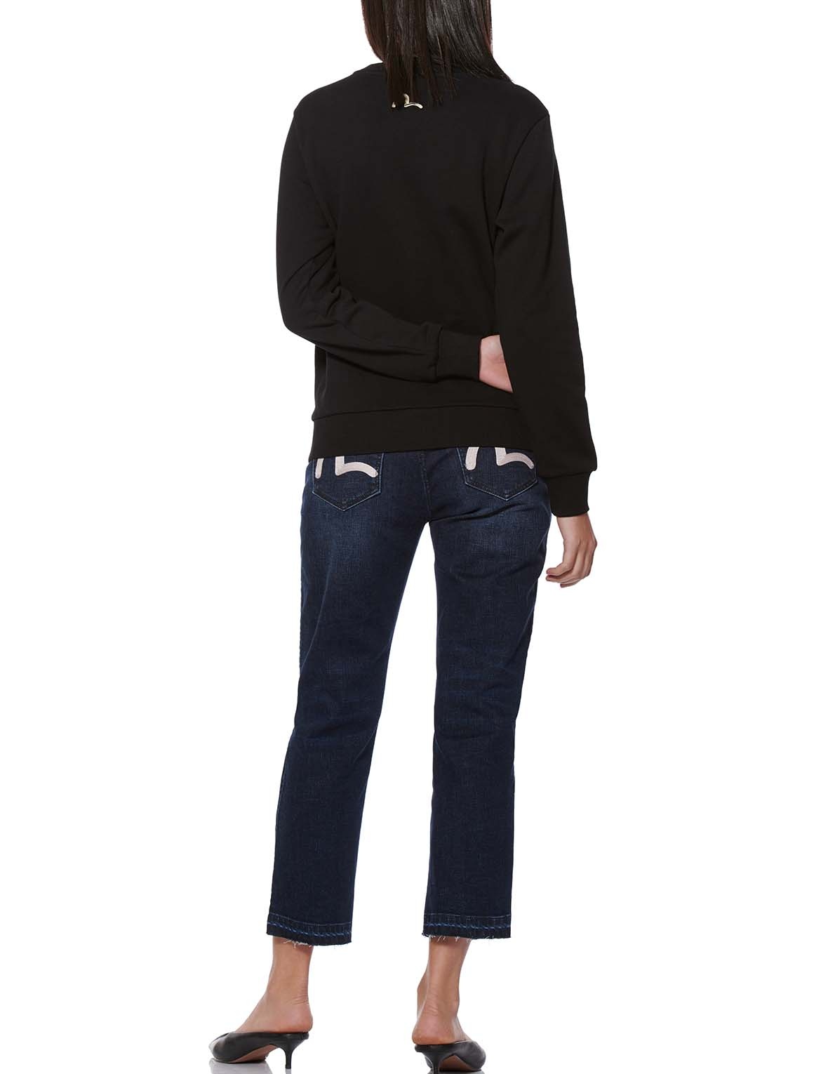BRUSHSTROKE GODHEAD PRINT SWEATSHIRT - 4
