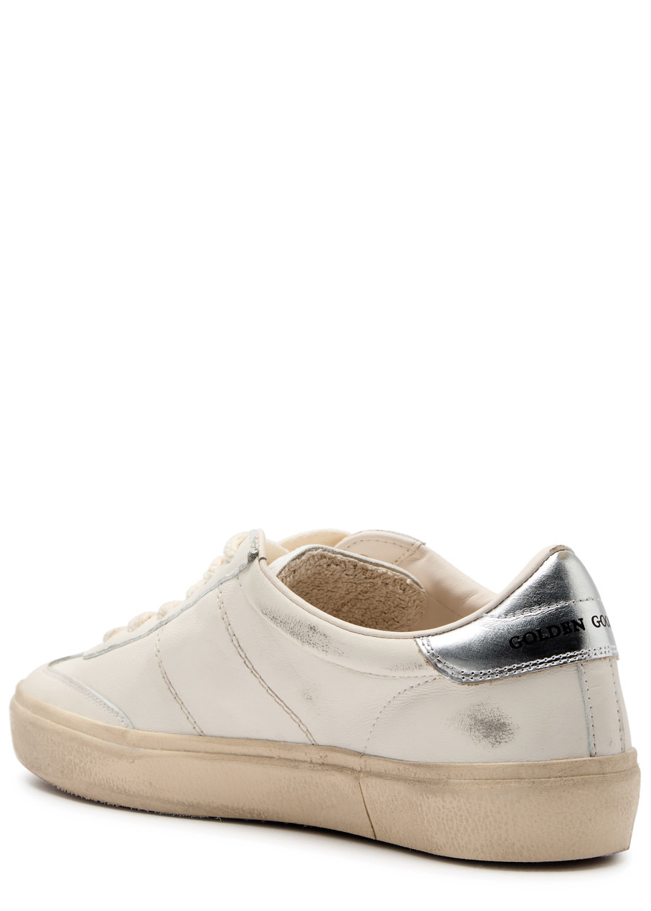 Golden Goose Soul Star Distressed Leather Sneakers - 2