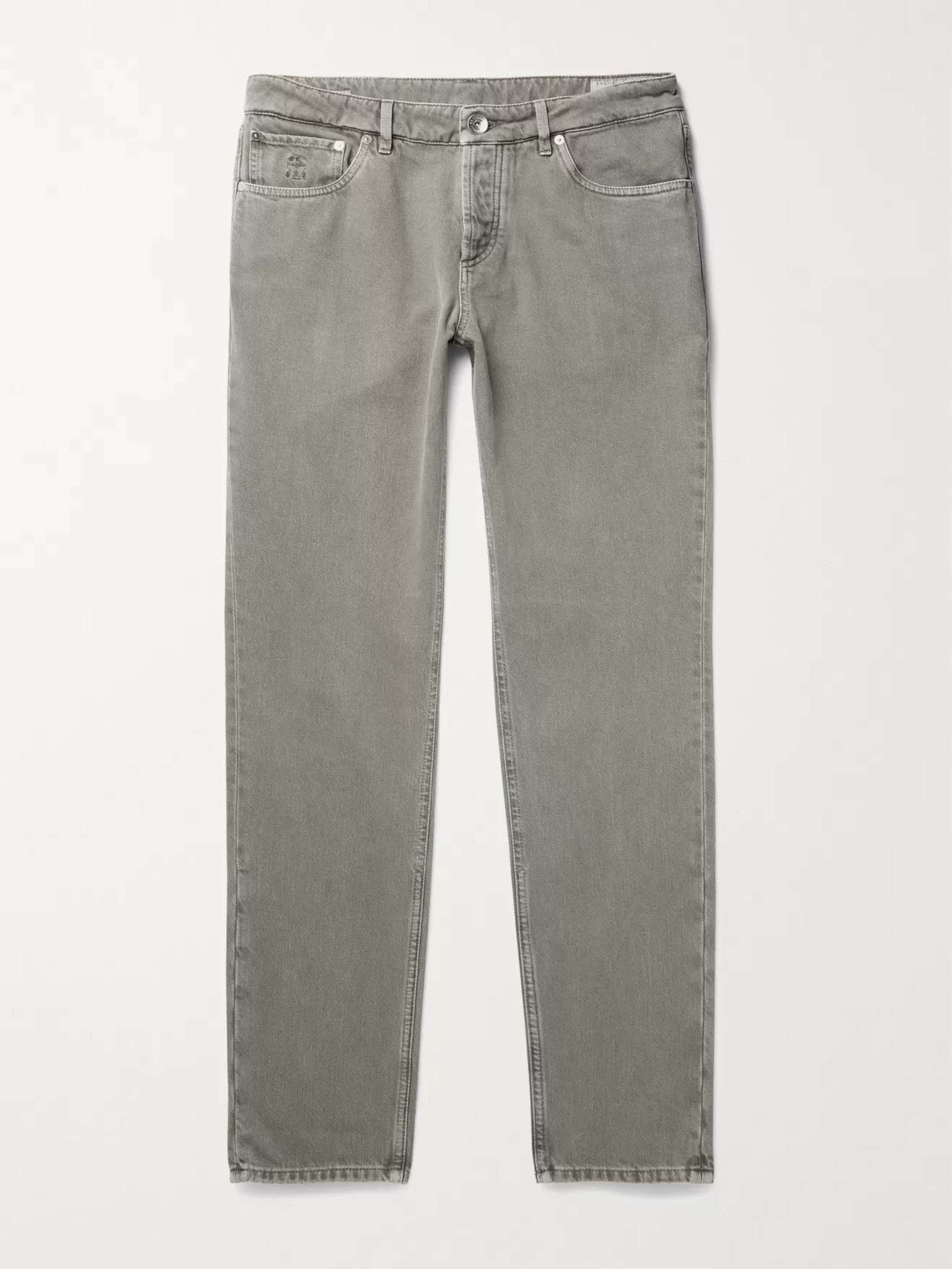Slim-Fit Denim Jeans - 2