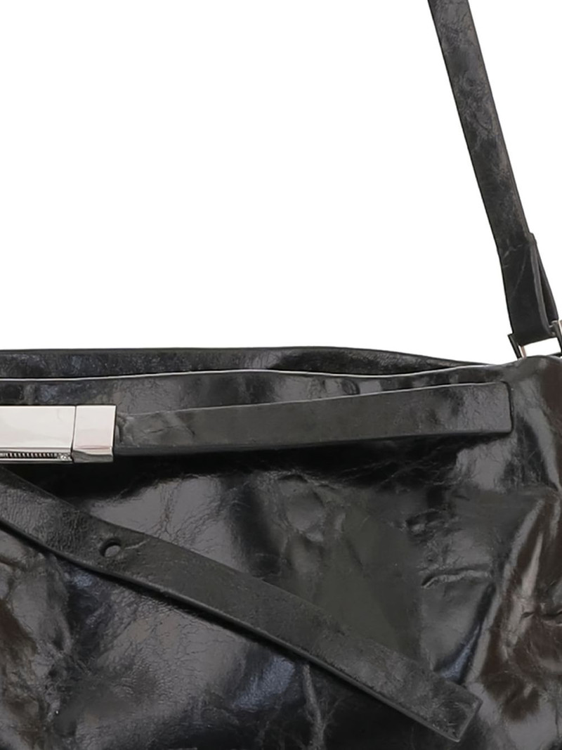 Lauren glossy adjustable shoulder bag 4