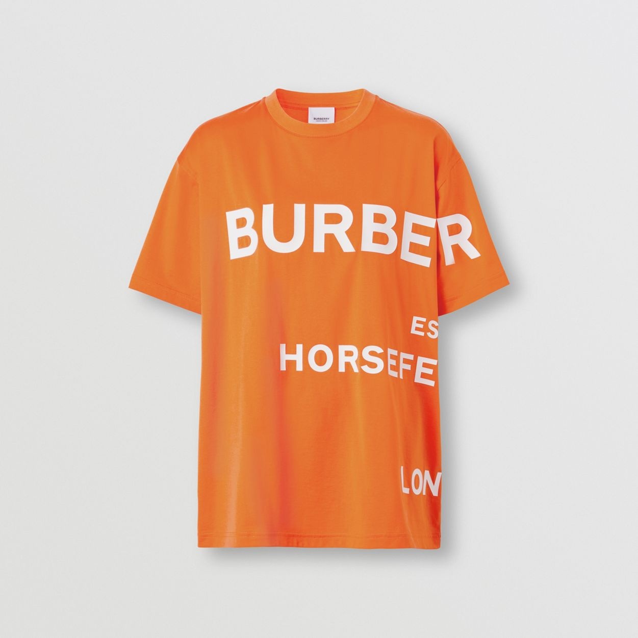 Horseferry Print Cotton Oversized T-shirt - 1