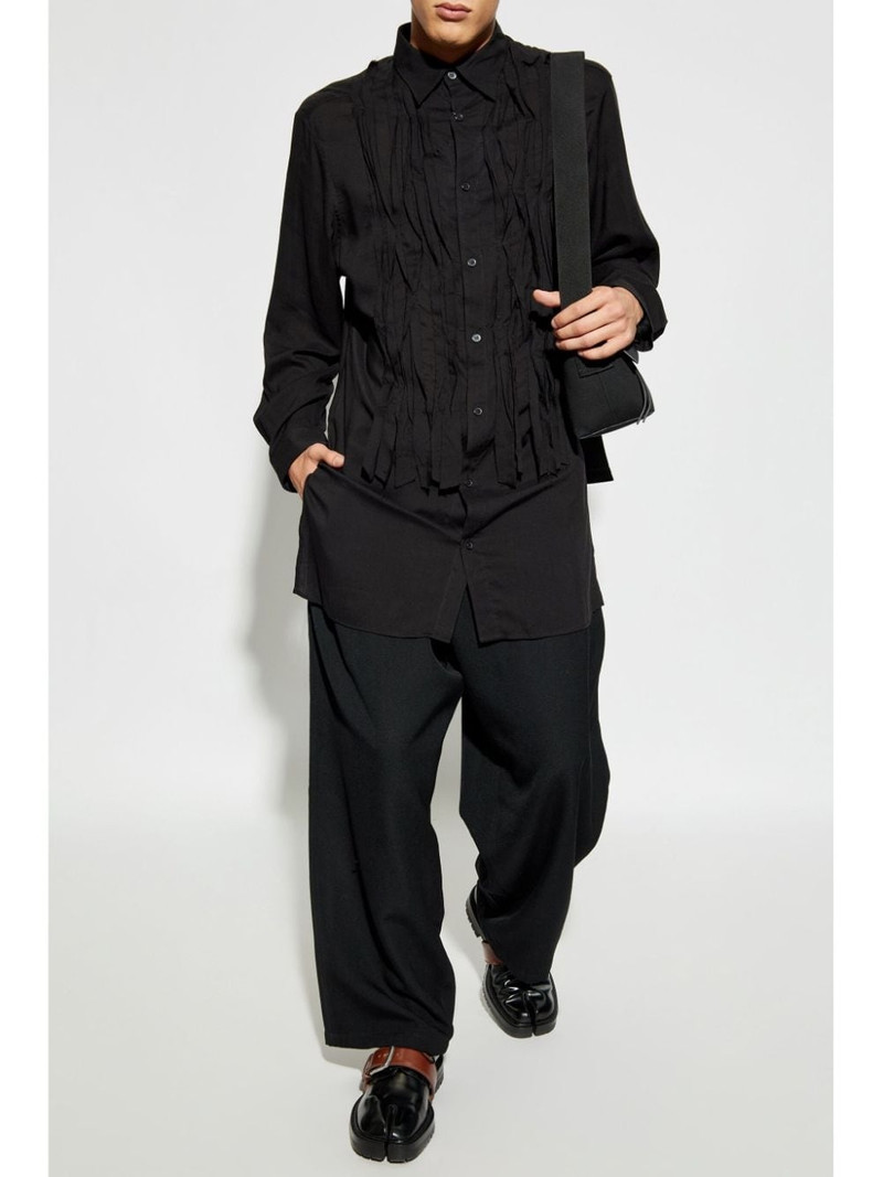 Yohji Yamamoto pleated shirt outlook