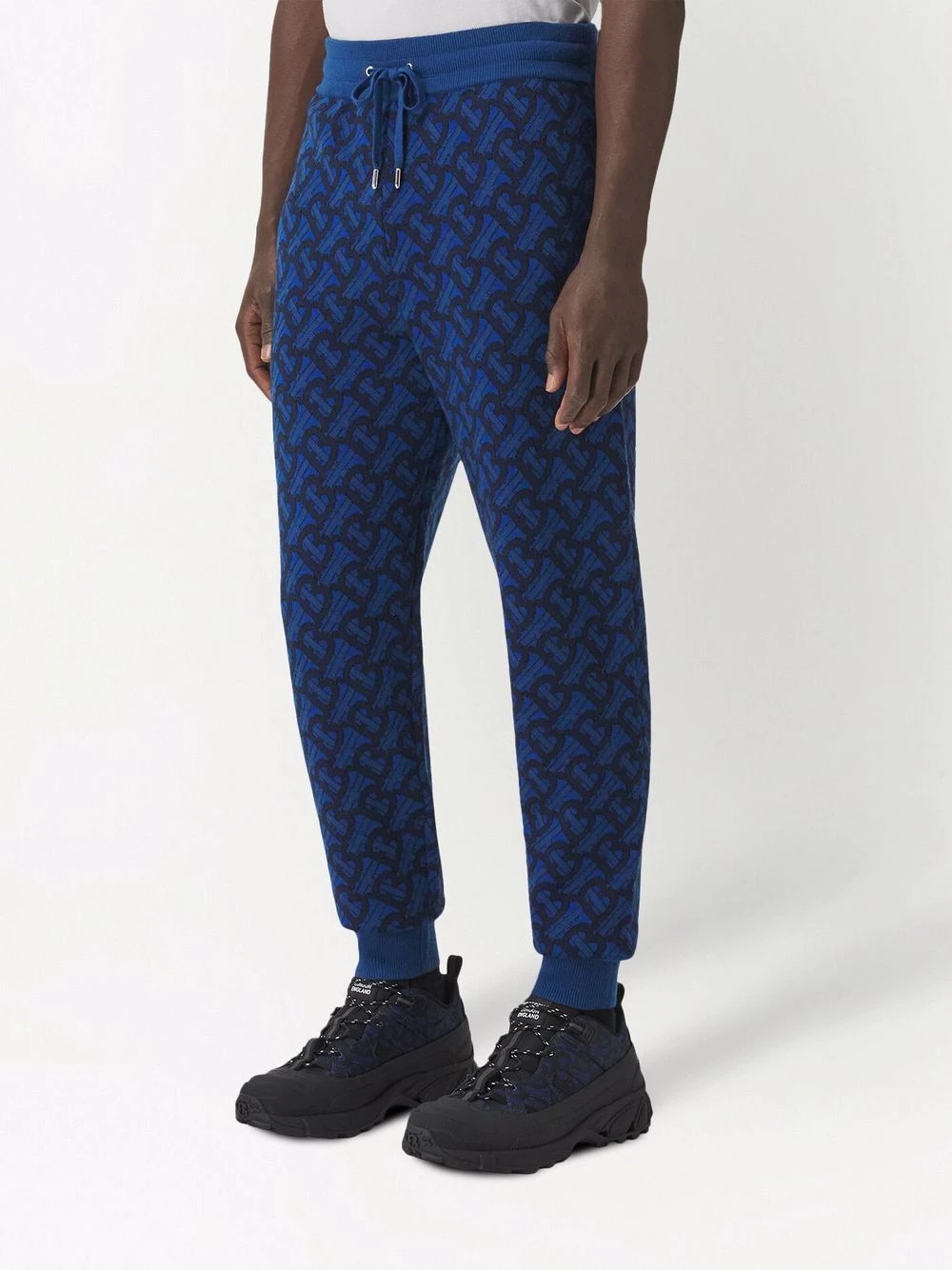 monogram-pattern track pants - 3