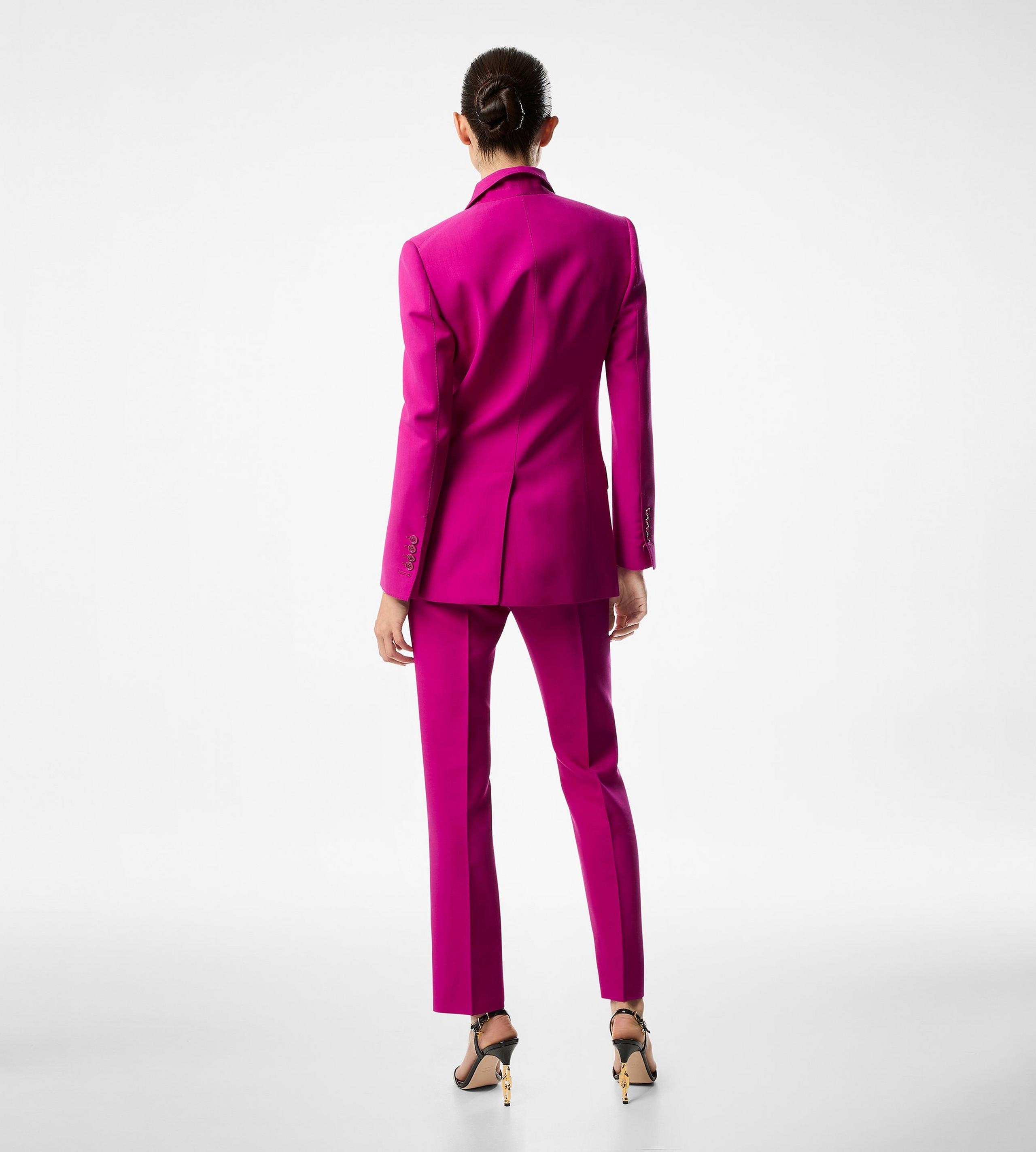 FLUID VISCOSE SILK TWILL SHIRT WITH PLISSE PLASTRON - 4
