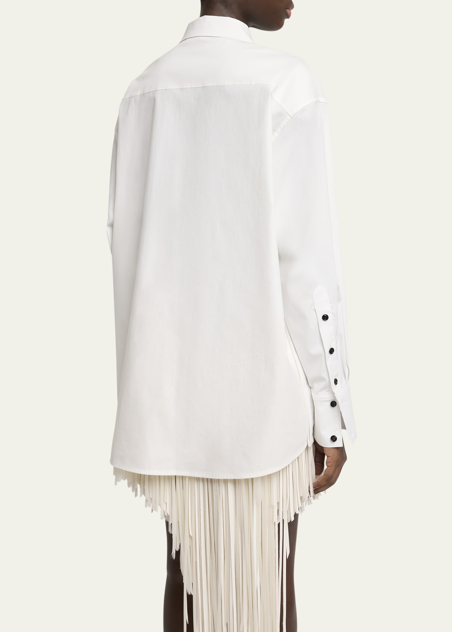 Addy Compact Cotton Poplin Button-Down Shirt - 3