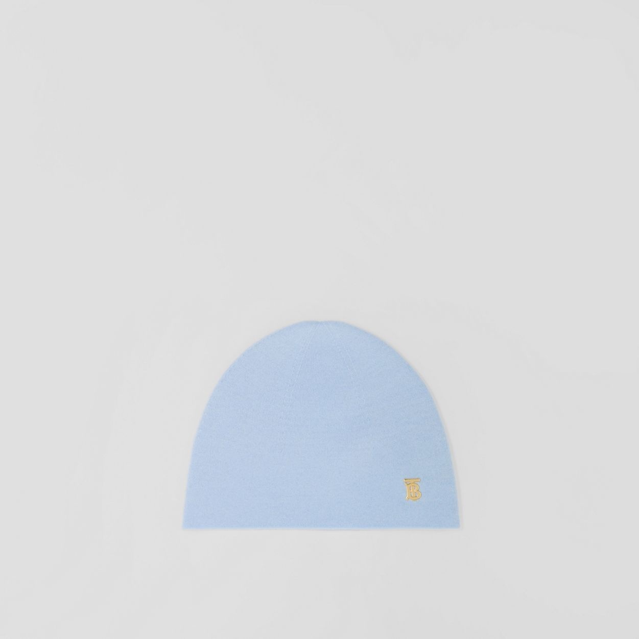 Reversible Monogram Motif Wool Cashmere Beanie - 1