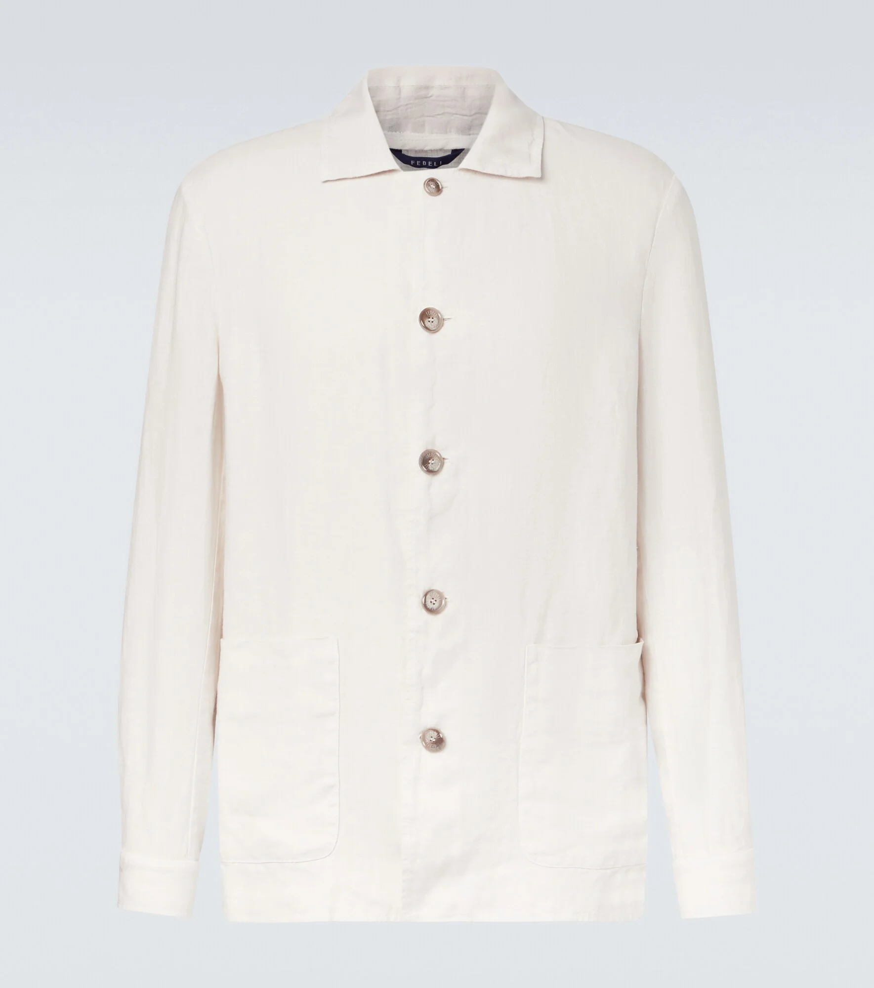 Oxford linen jacket - 1